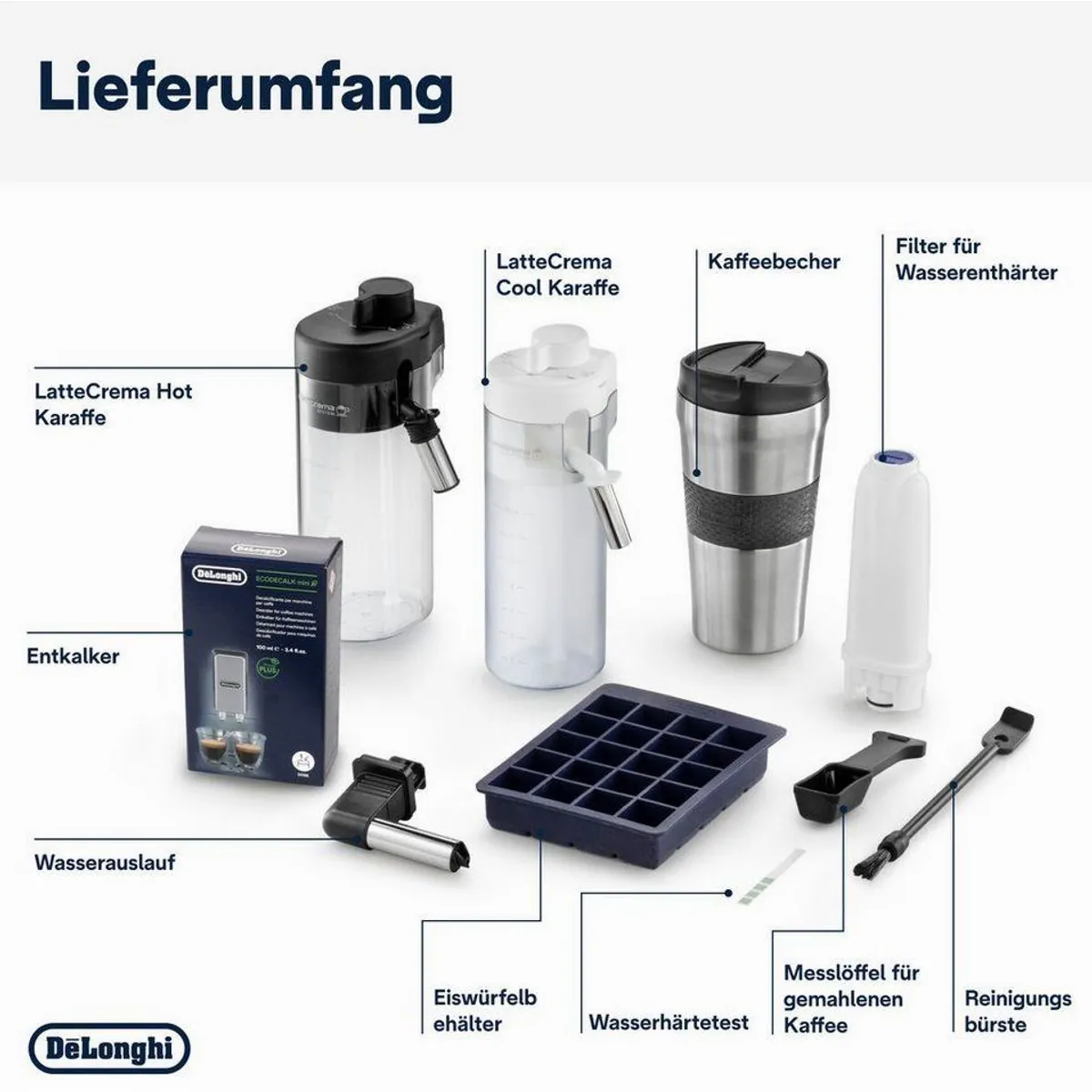 De'Longhi Eletta Explore Cold Brew ECAM450.86.T, 2 Karaffen & 100 Rezepte — heiß & kalt genießen 2