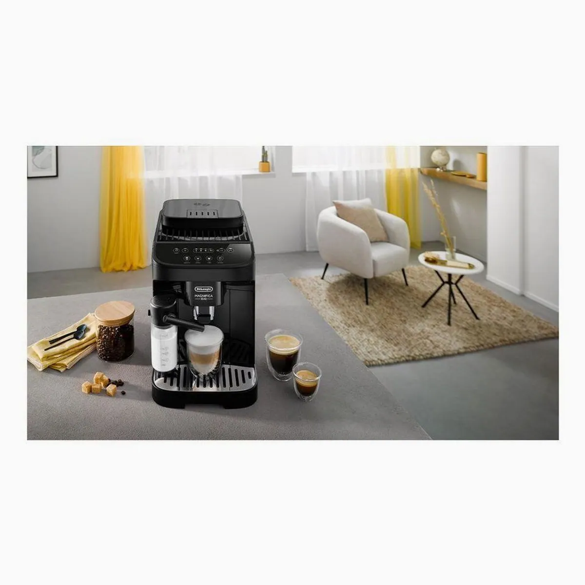 De'Longhi Magnifica Evo ECAM293.52.B Kaffeevollautomat, One-Touch-Bedienung, LatteCrema Milchsystem 4