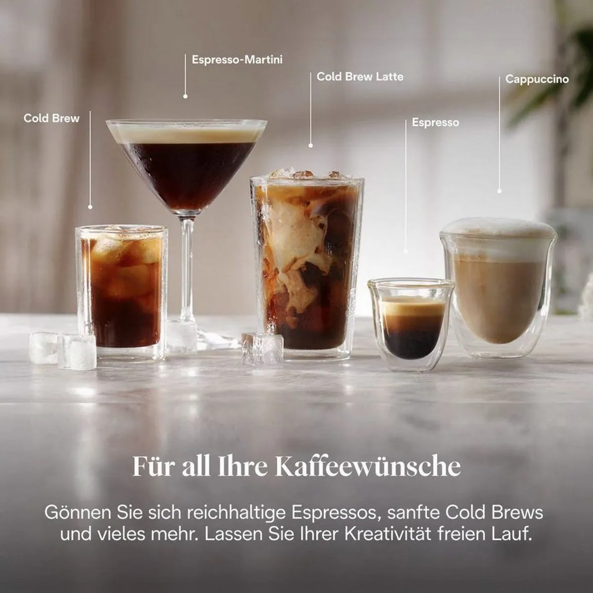 De'Longhi Dedica Duo EC890.WI, Espresso & Cold Brew, 15 Bar Druck 4
