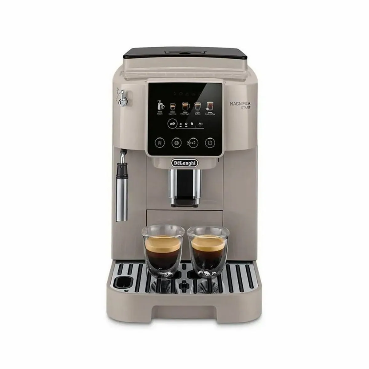 De'Longhi Magnifica Start Pop ECAM220.50.BG, 5 Rezepte, Milchschaumdüse, intuitives Touch-Bedienfeld 3