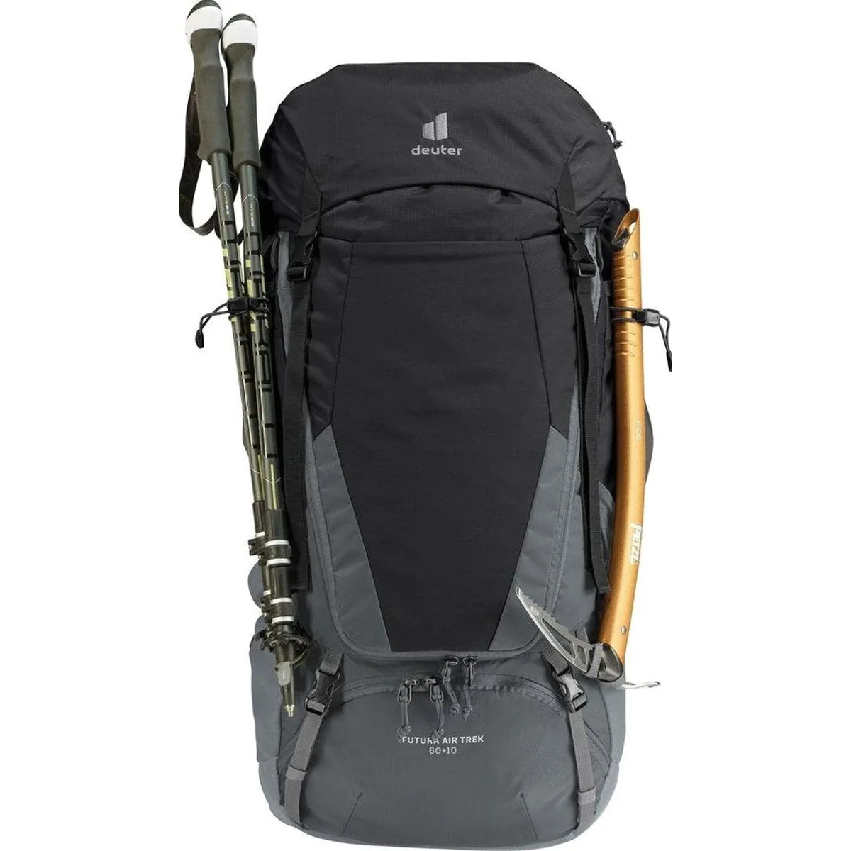 deuter Futura Air Trek 60 + 10 Wanderrucksack, optimaler Tragekomfort, stufenlose Anpassung, gute Belüftung 4