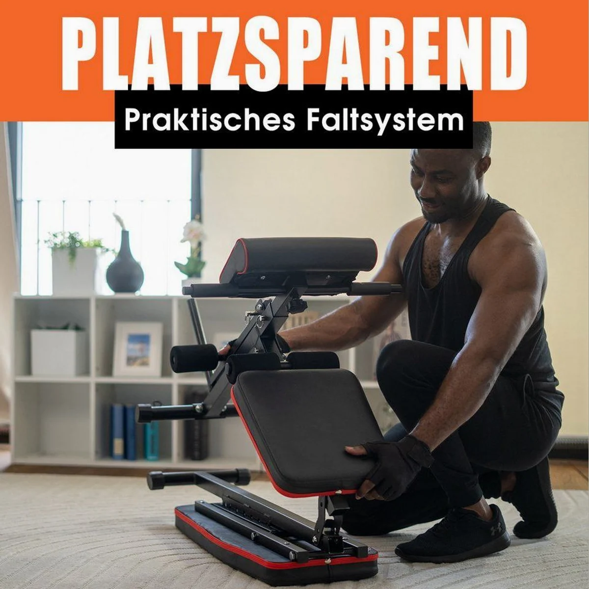 DH FitLife Hantelbank klappbar, verstellbar für vielseitiges Training 4