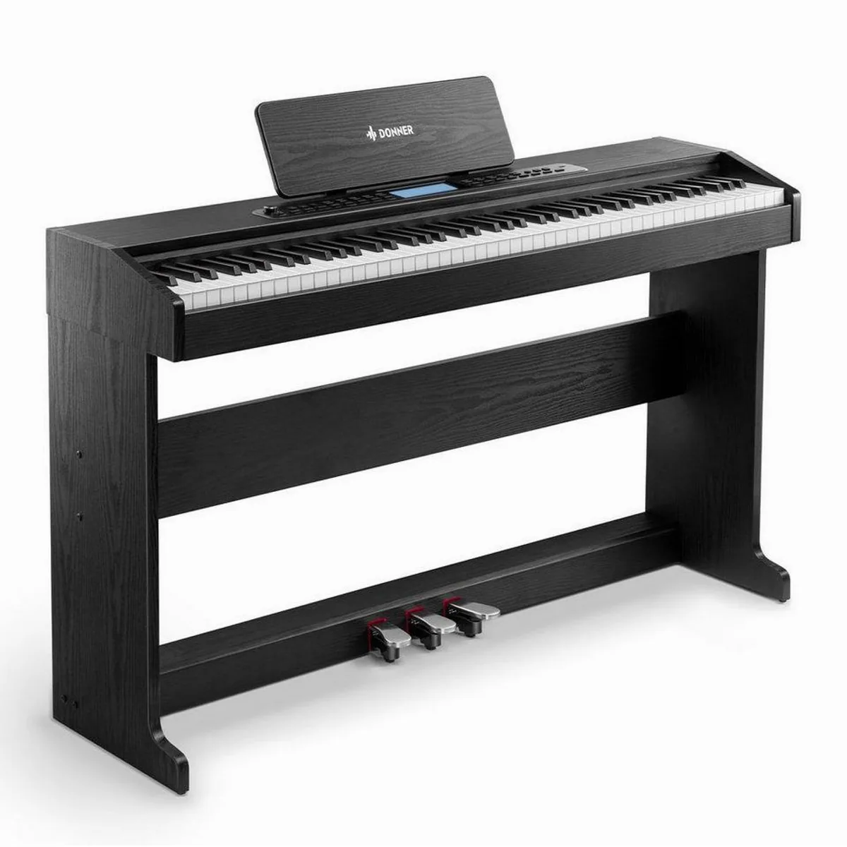 Donner DDP-95 Digitalpiano, 88 gewichtete Tasten, Bluetooth, 610 Sounds