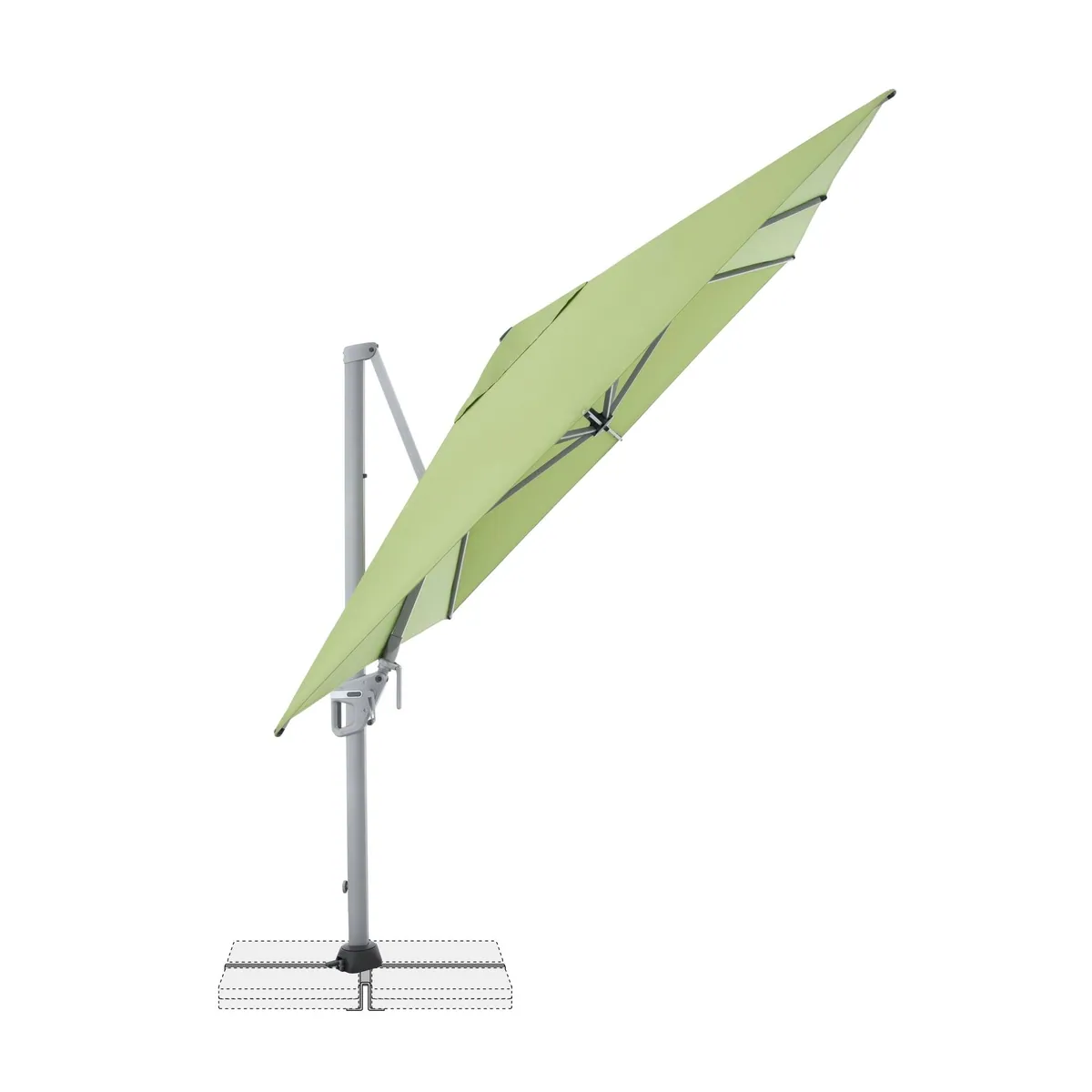 Doppler Ampelschirm Active Neo, 350x260cm, flexibel neigbar und drehbar 3