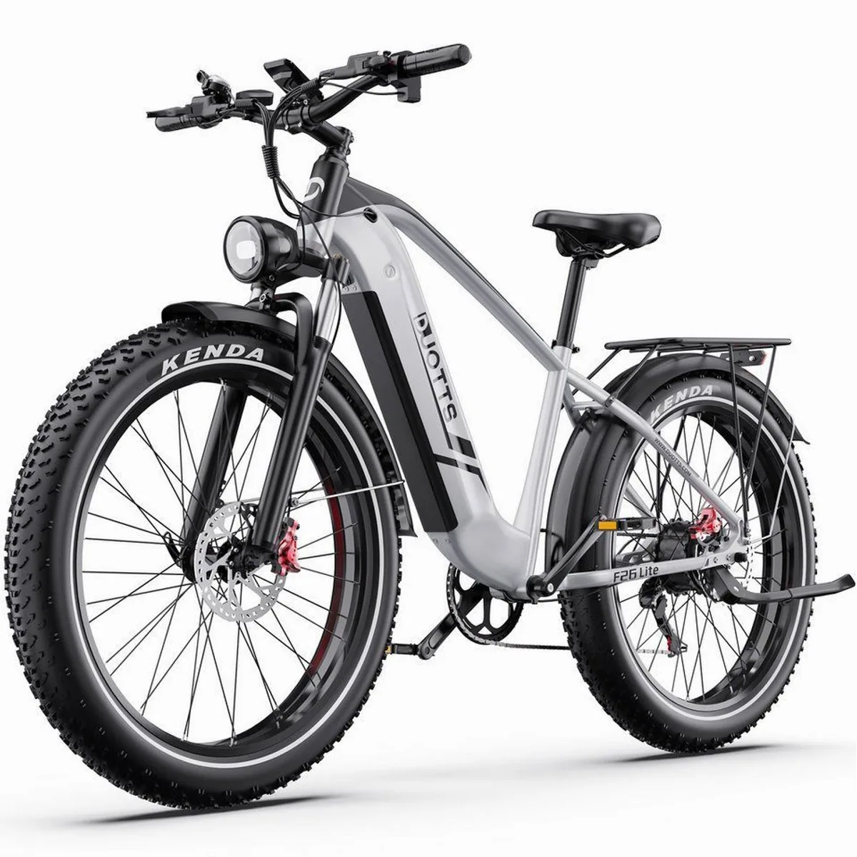 DUOTTS F26lite E-Bike, 100 km Reichweite, 250 W Motor, Shimano 7-Gang