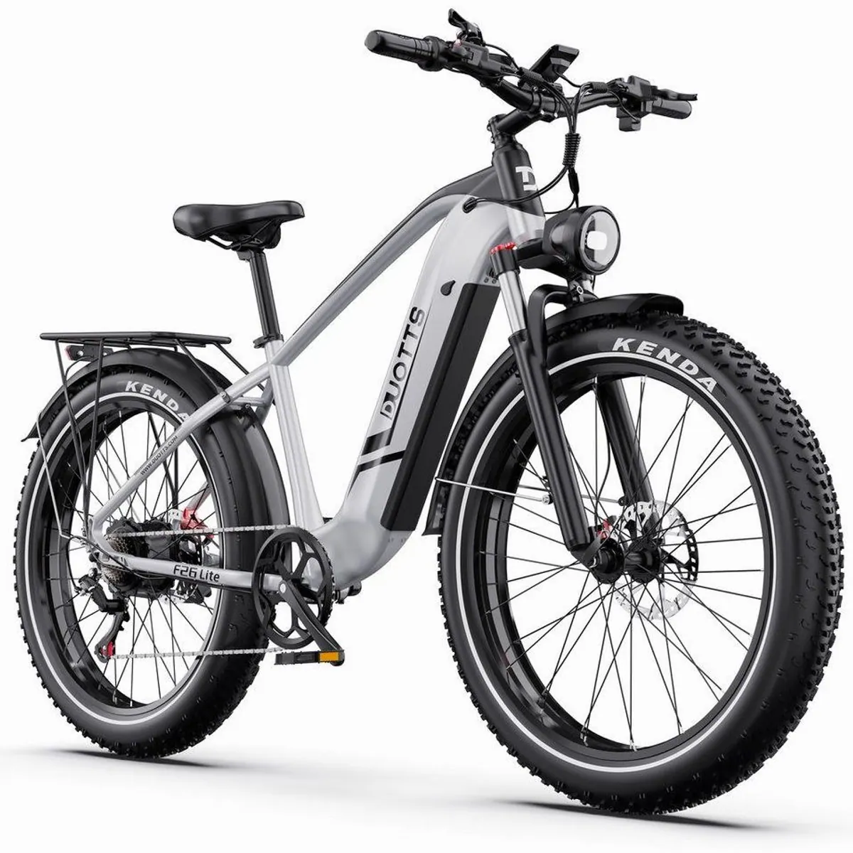 DUOTTS F26lite E-Bike, 100 km Reichweite, 250 W Motor, hydraulische Scheibenbremsen