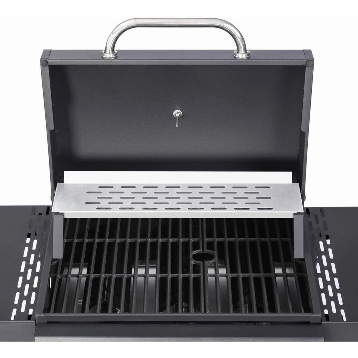 El Fuego San Jose Gasgrill, 3 Brenner, gusseisener Grillrost 4
