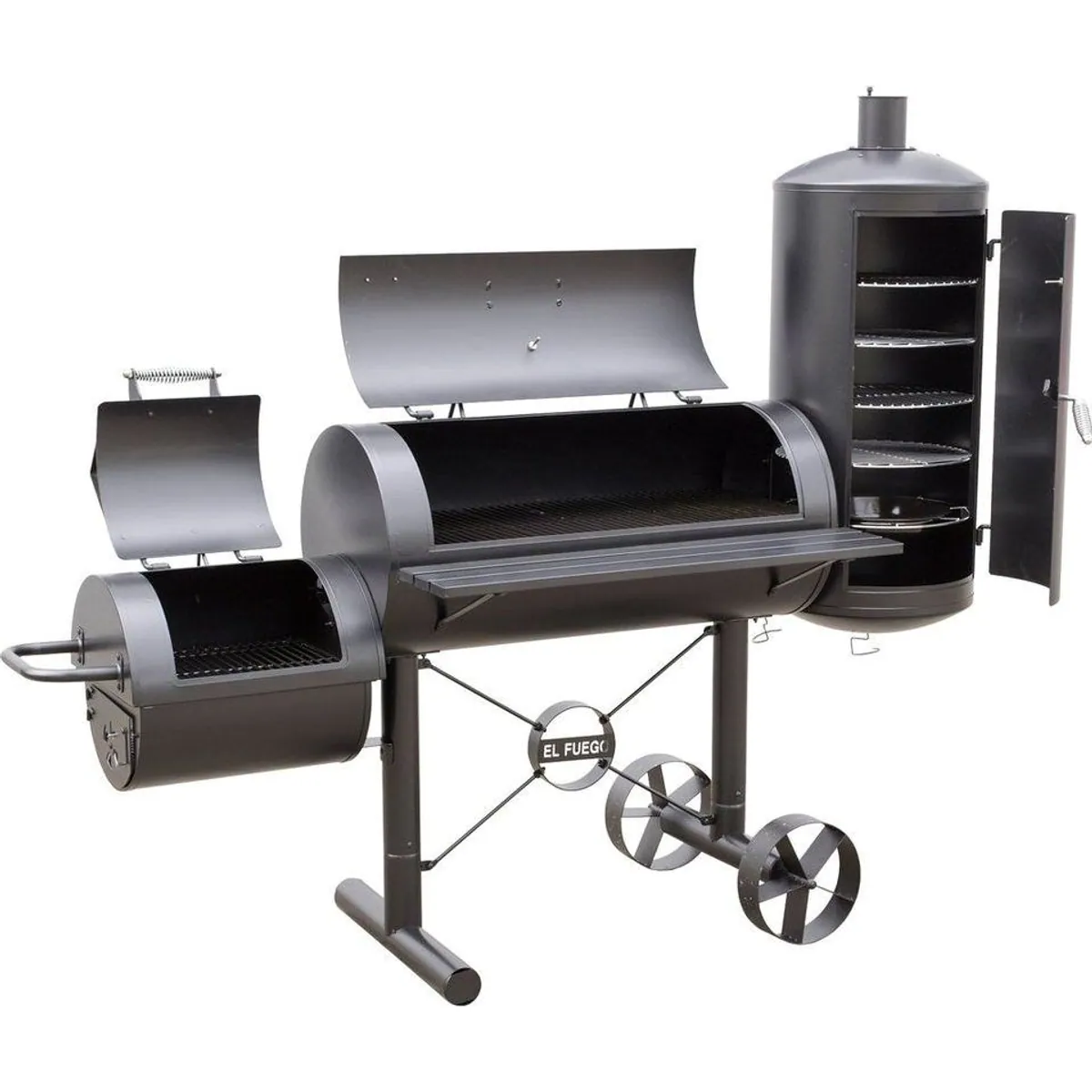 El Fuego Smoker Kiona, großzügige Grillfläche, robustes Design, vielseitige Nutzung 2