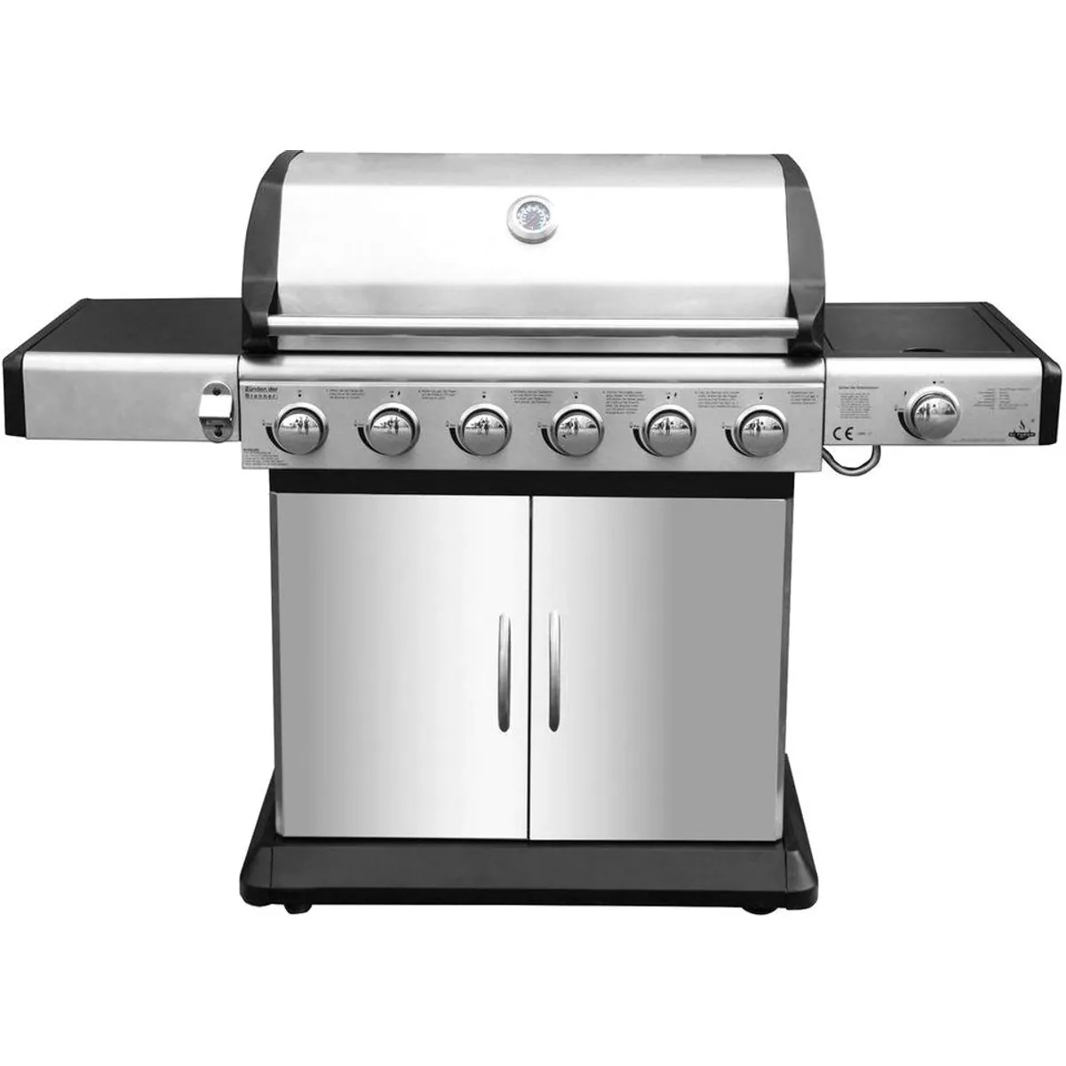 El Fuego Gasgrill Deluxe, großzügige Grillfläche und praktische Ausstattung 2