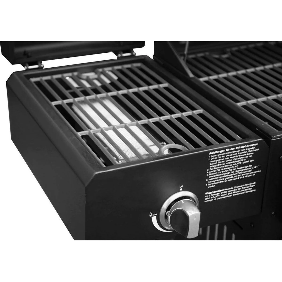 El Fuego Gasgrill Arizona, großzügige Grillfläche, robuste Bauweise, einfache Handhabung 3