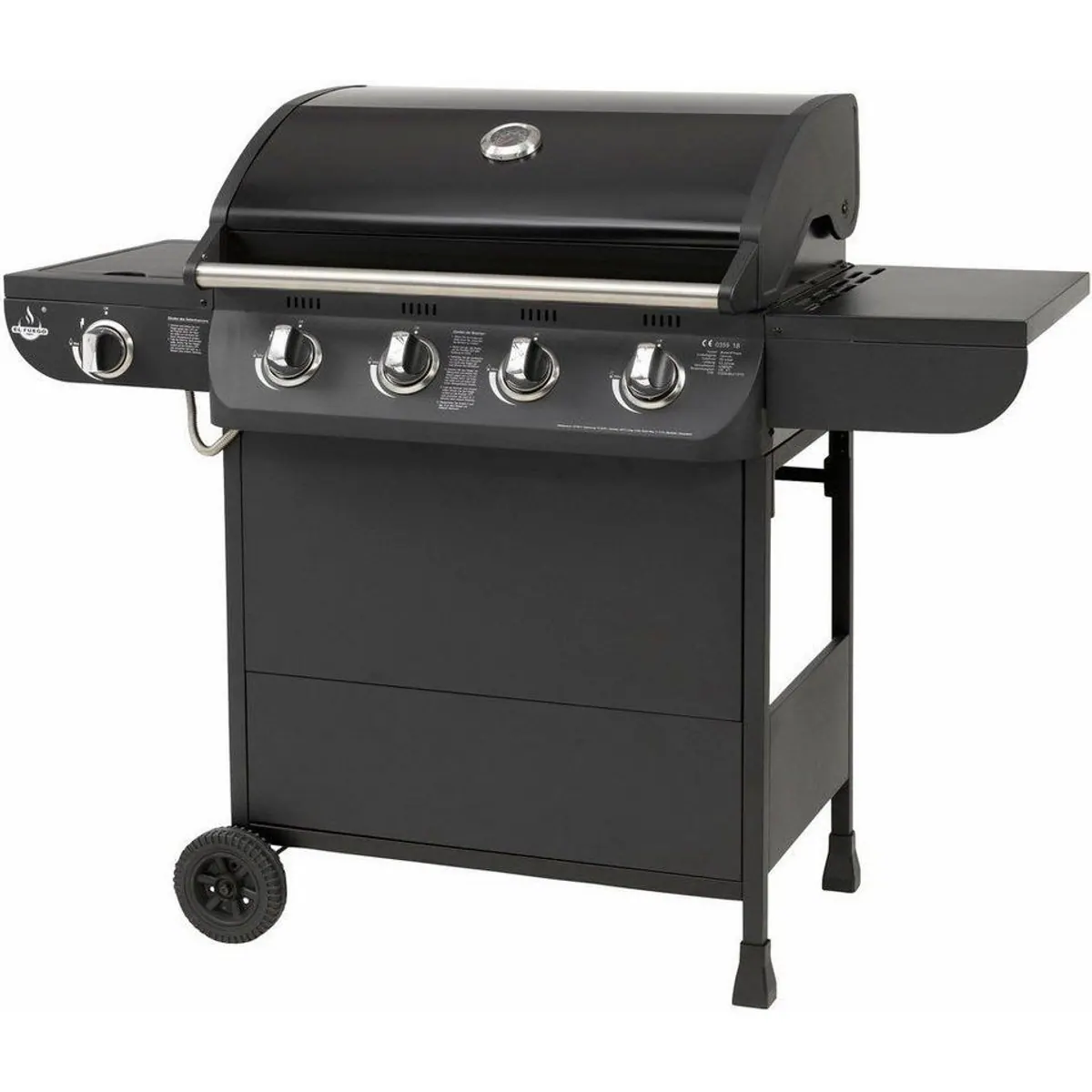 El Fuego Columbus Gasgrill 4+1, ideal für Grillabende mit Freunden 2