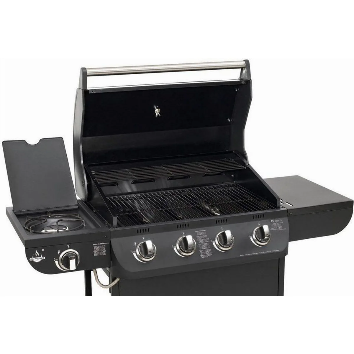 El Fuego Columbus Gasgrill 4+1, ideal für Grillabende mit Freunden 5