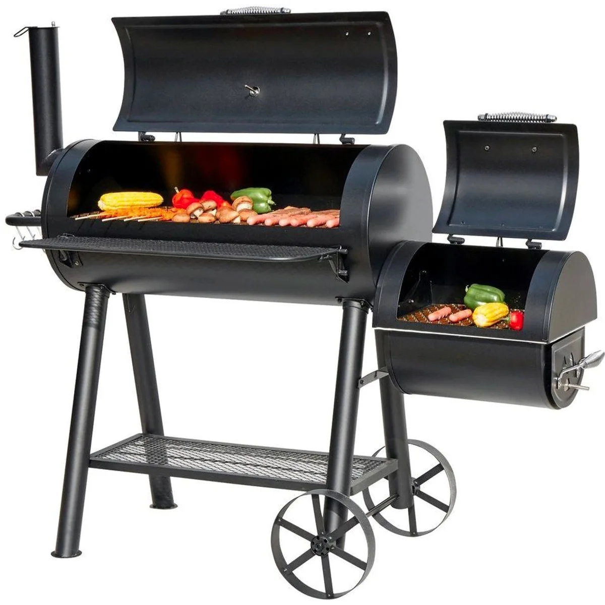 El Fuego Smoker Buffalo, großzügige Grillfläche und robuste Bauweise