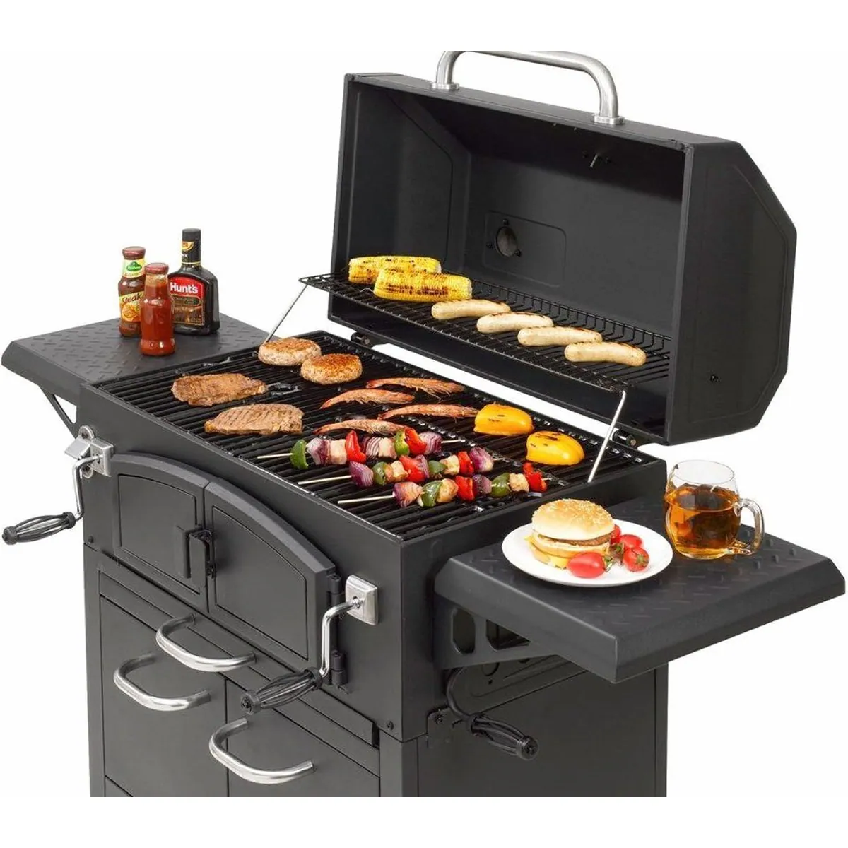 El Fuego Smoker Grand Ontario, geräumig, robust, vielseitig — max. 150 Zeichen 5
