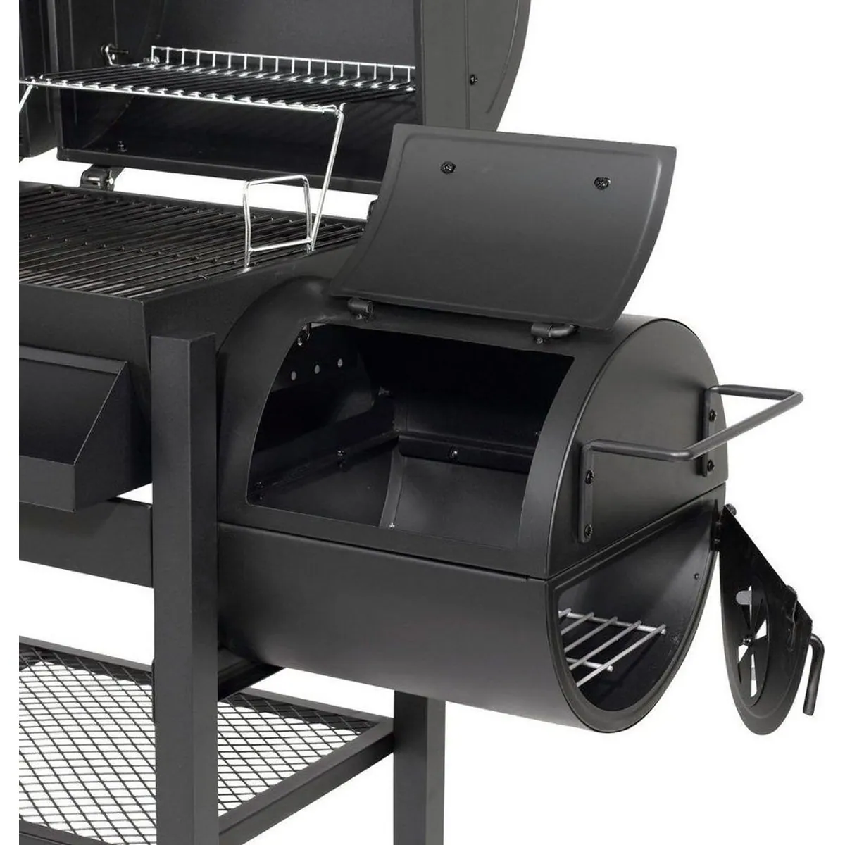 El Fuego Gasgrill Sierra, vielseitige Gas- und Holzkohlekombination 5