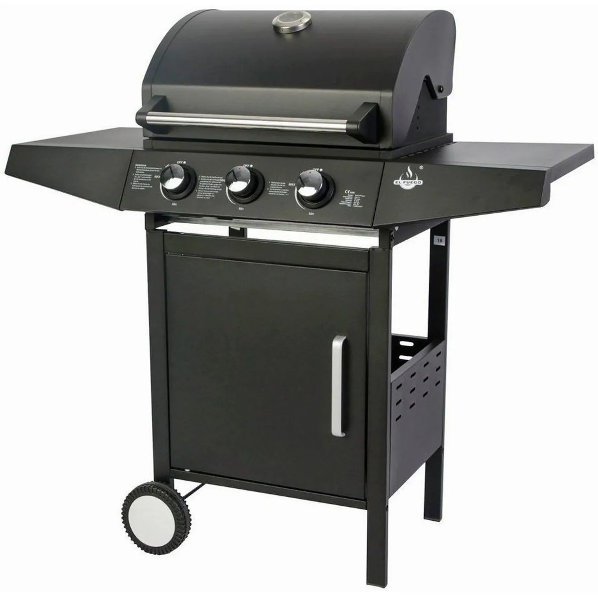 El Fuego San Angelo Gasgrill, kompakt und leistungsstark