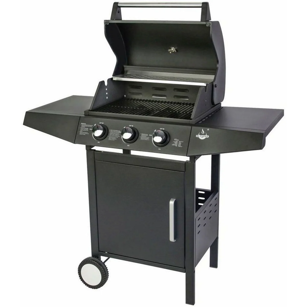El Fuego San Angelo Gasgrill, kompakt und leistungsstark 2