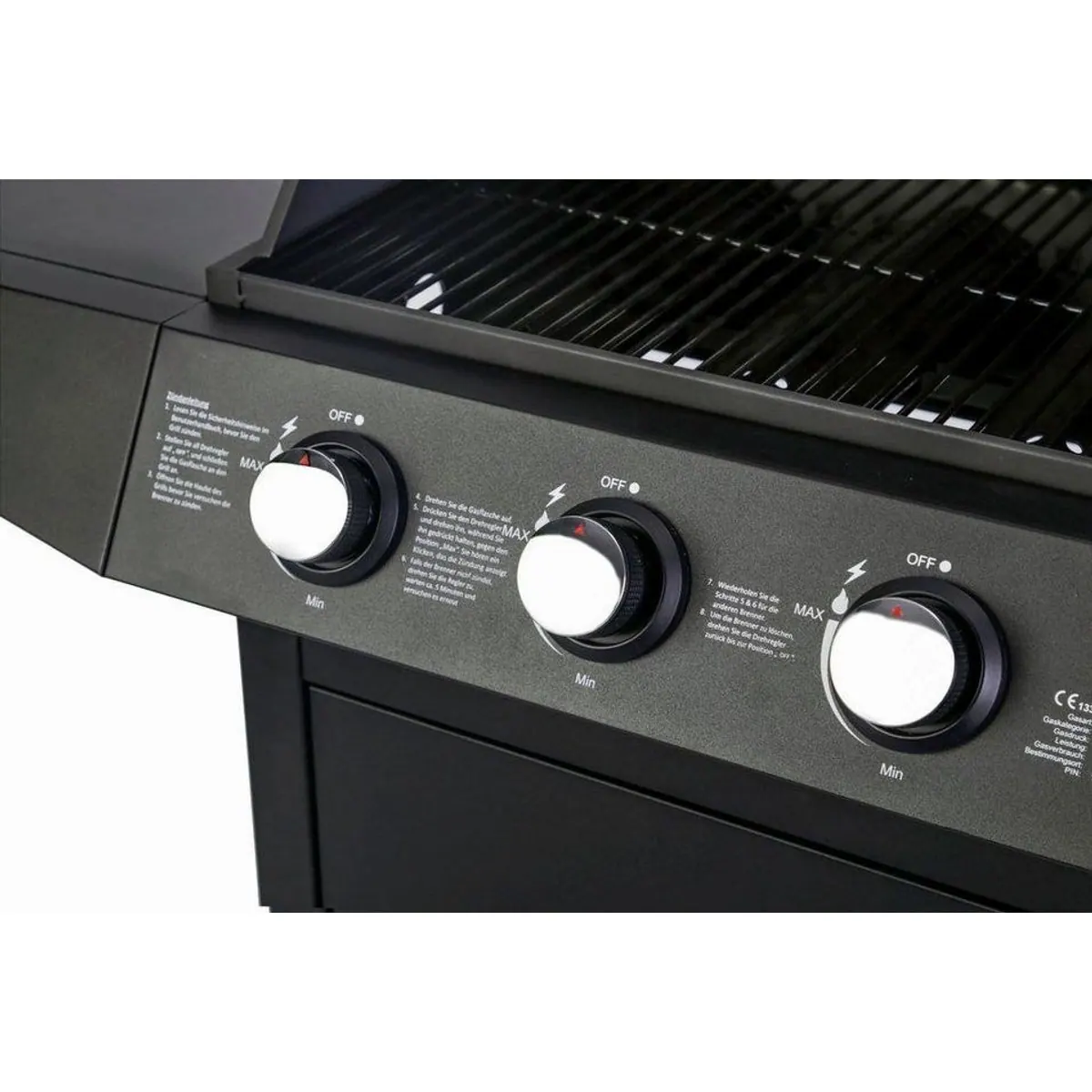 El Fuego San Angelo Gasgrill, kompakt und leistungsstark 4