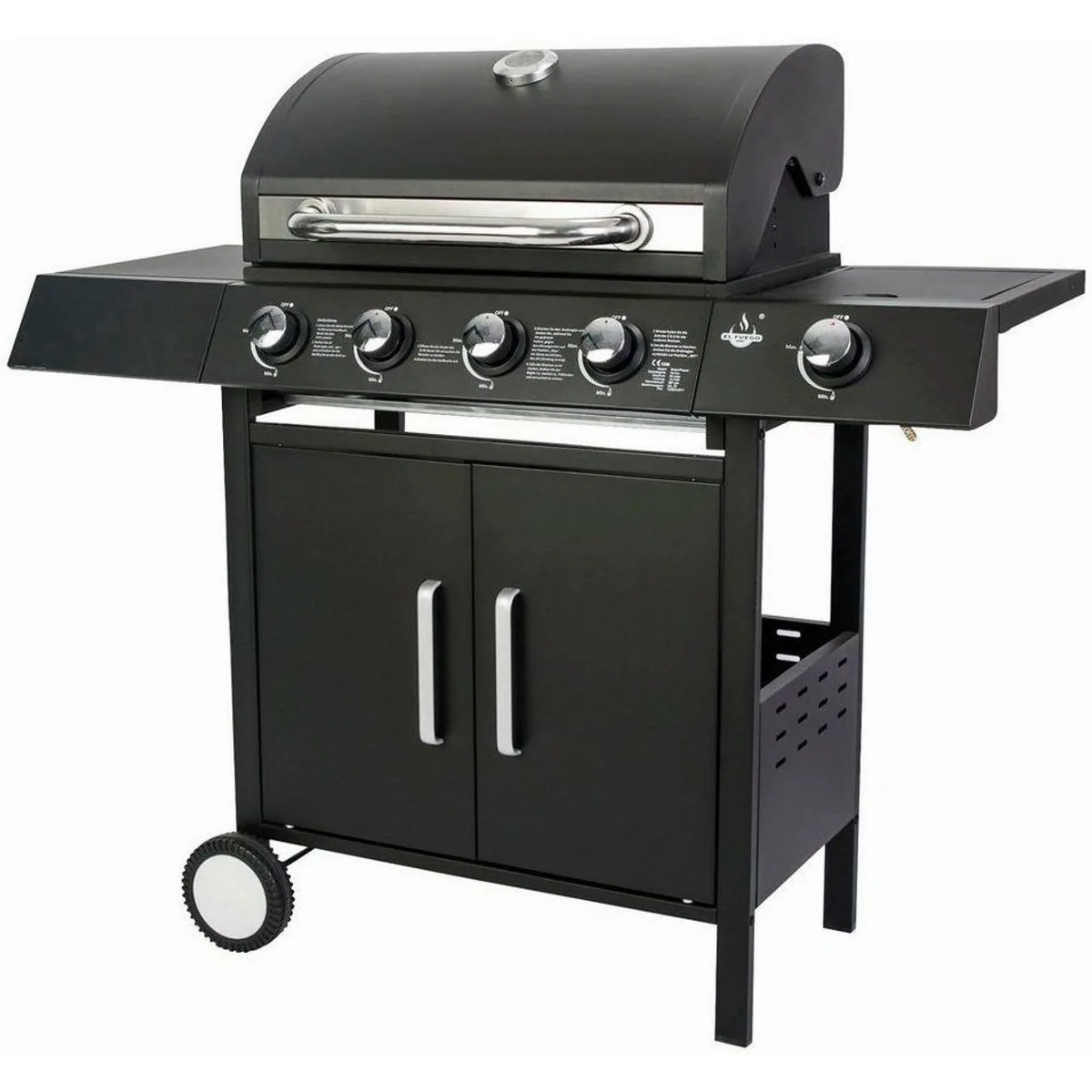 El Fuego San Angelo Gasgrill, großzügige Grillfläche, stabiler Stand, einfache Handhabung