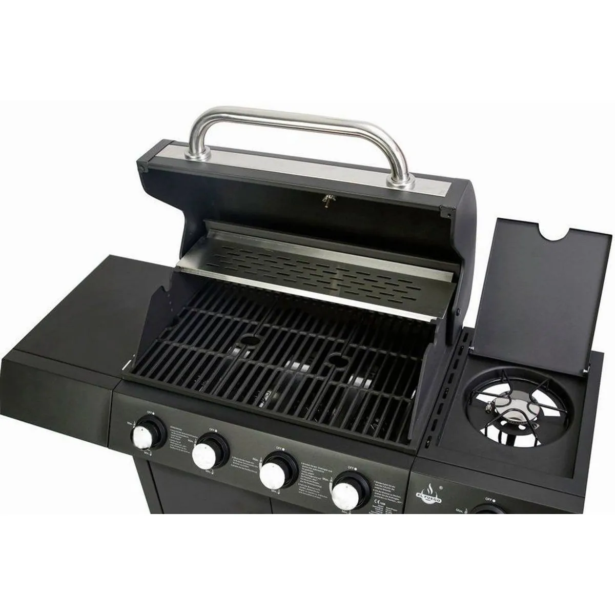 El Fuego San Angelo Gasgrill, großzügige Grillfläche, stabiler Stand, einfache Handhabung 3