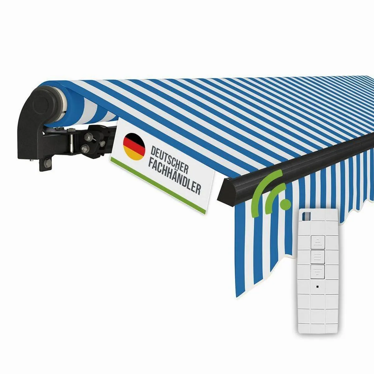 empasa Gelenkarmmarkise START PLUS, elektrisch, UV-beständig, verschiedene Größen
