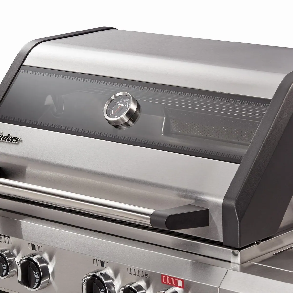 Enders Kansas II Pro 4 SIK Turbo Gasgrill, 4 Edelstahlbrenner, Heat Range 2