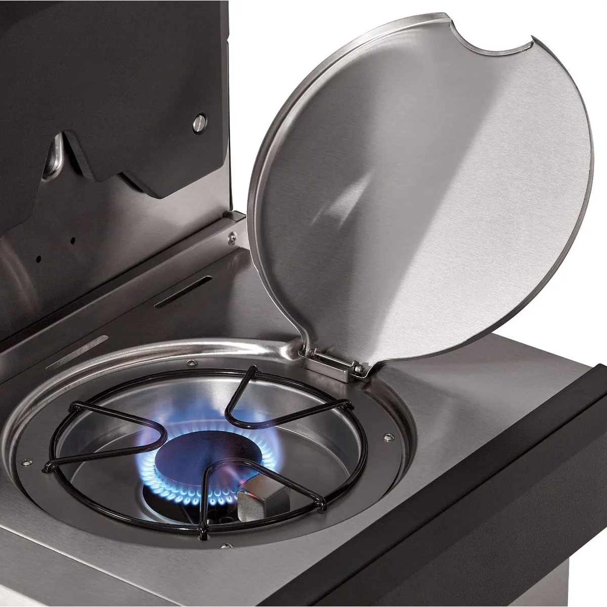 Enders Kansas II Pro 4 SIK Turbo Gasgrill, 4 Edelstahlbrenner, Heat Range 5