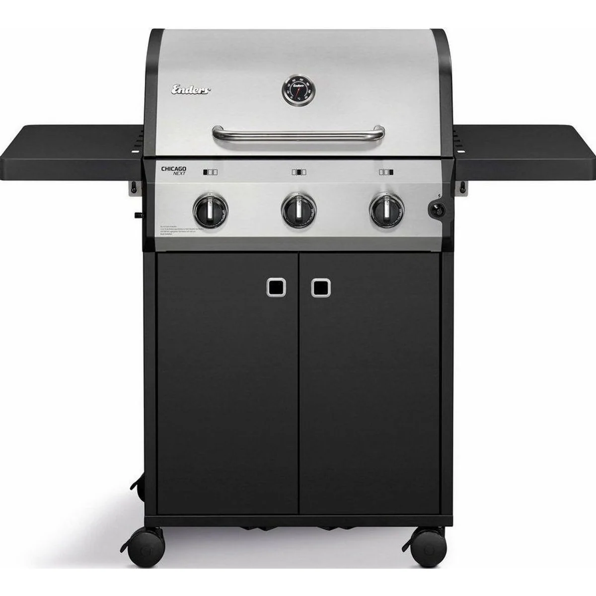 Enders Gasgrill Chicago Next 3, vielseitig, leistungsstark, einfache Reinigung