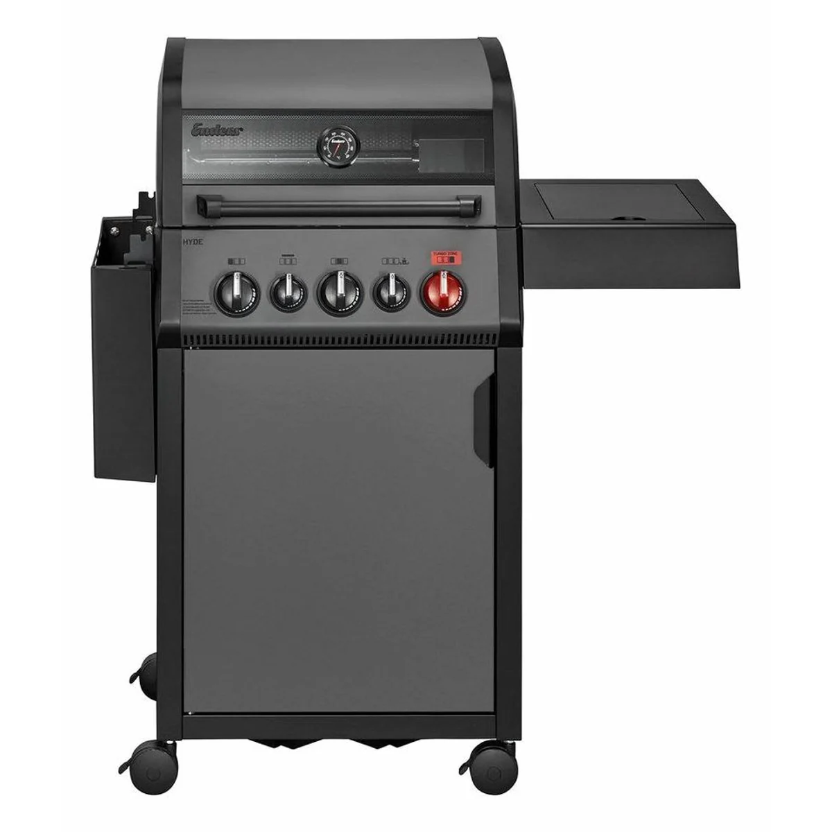 Enders HYDE 3 SIKR Gasgrill, Turbo-Zone, Infrarot-Backburner, Sichtfenster 4