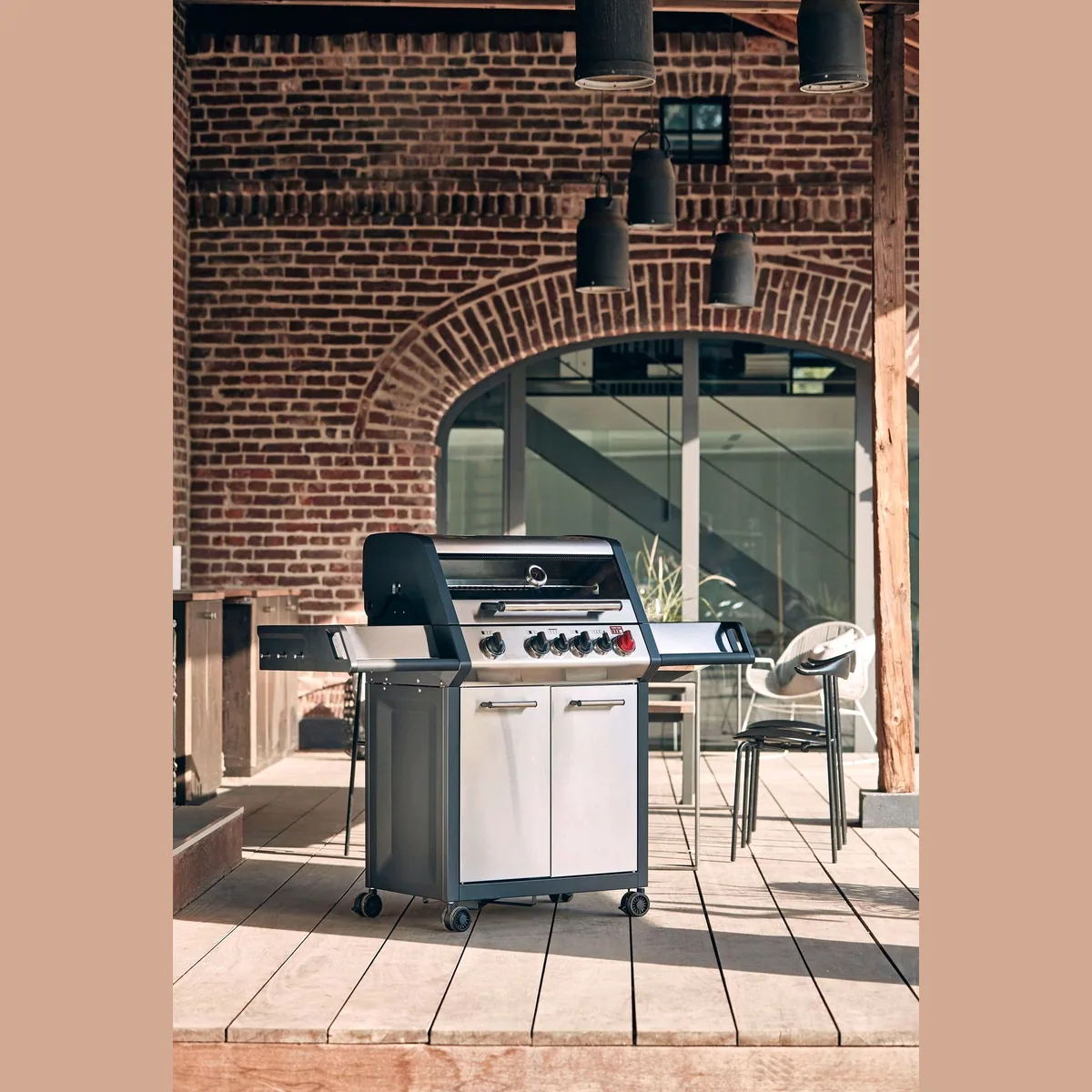 Enders Gasgrill Monroe Pro 4 SIK Turbo, vielseitig, leistungsstark, einfach zu reinigen 2