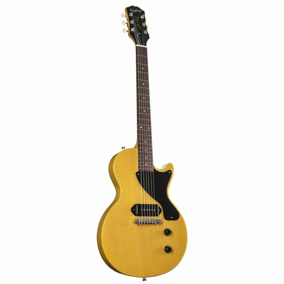 Epiphone Les Paul Junior E-Gitarre, singlecut, Mahagoni-Korpus, P-90 Tonabnehmer