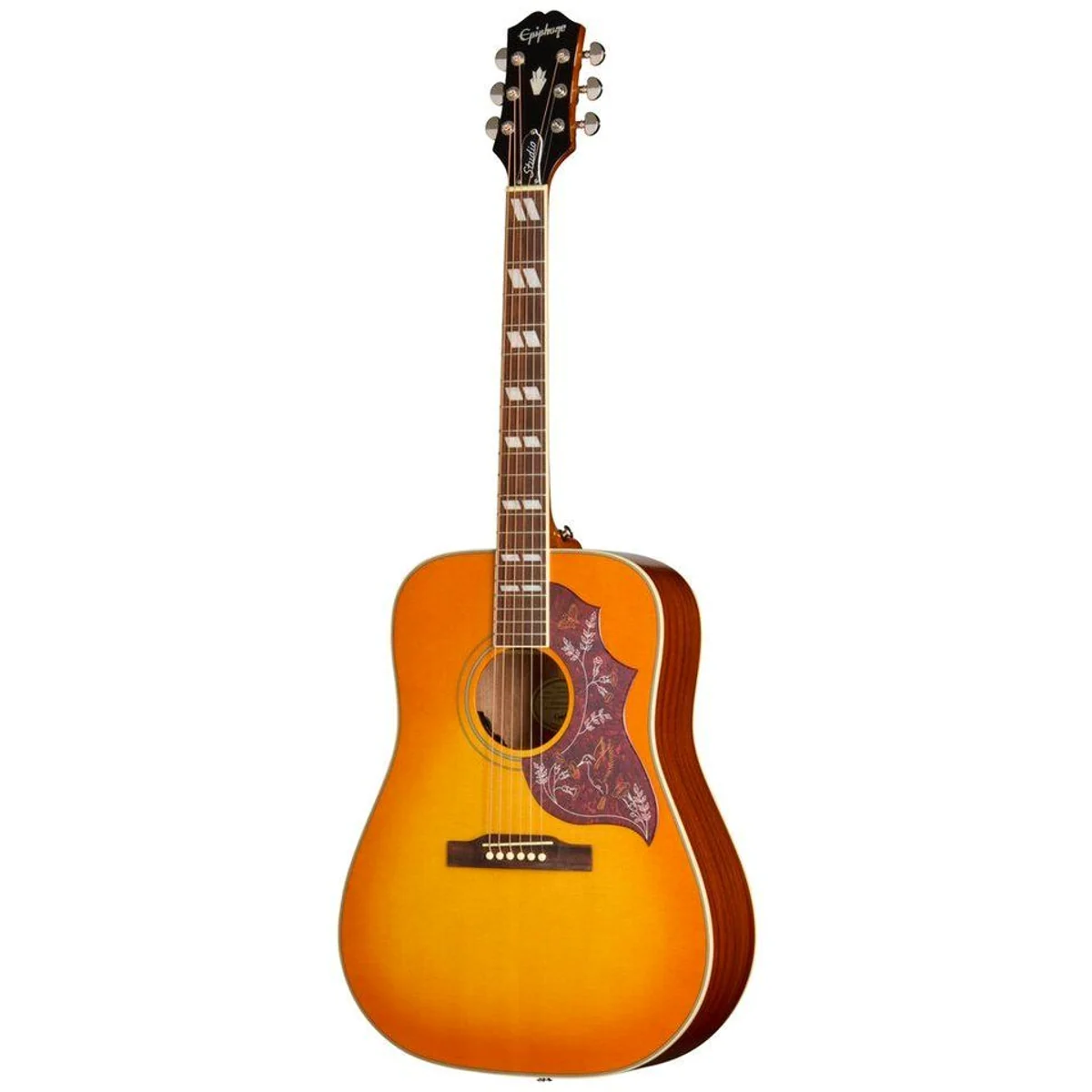Epiphone Hummingbird Studio Westerngitarre, kraftvoller Klang, edles Design