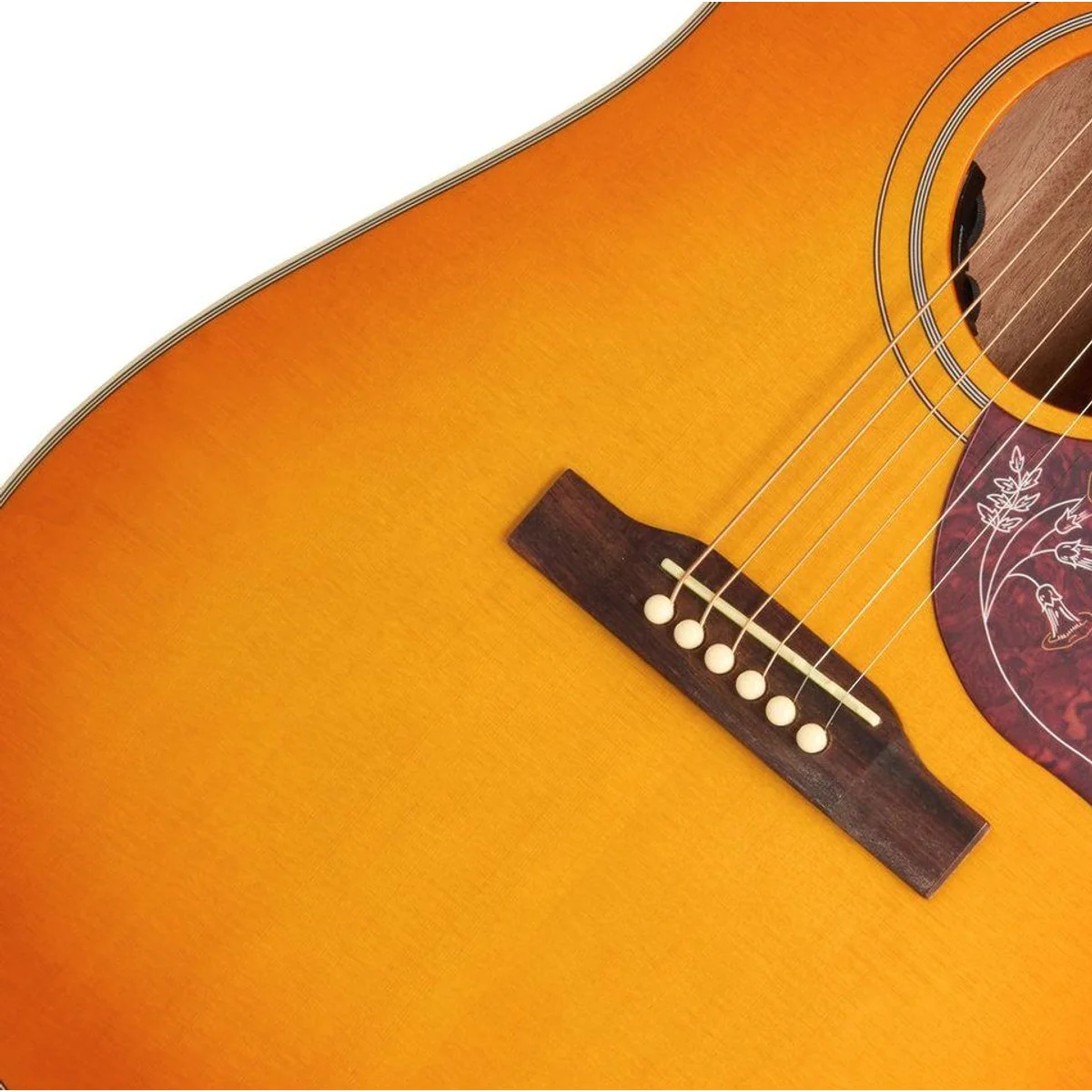 Epiphone Hummingbird Studio Westerngitarre, kraftvoller Klang, edles Design 5