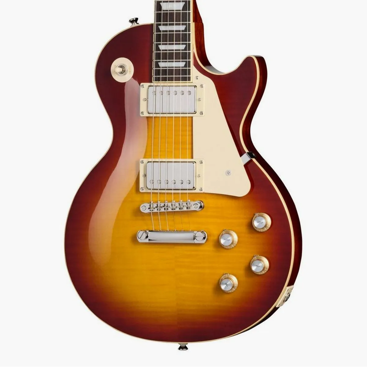 Epiphone Les Paul Standard 60s Iced Tea Burst, Mahagoni-Korpus, ProBucker-Tonabnehmer 3
