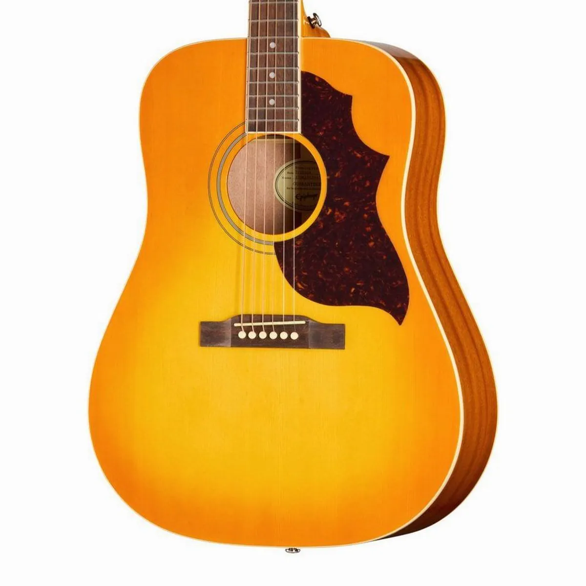 Epiphone Hummingbird Tribute Westerngitarre, kraftvoller Klang, elegantes Design, Dreadnought-Format 3