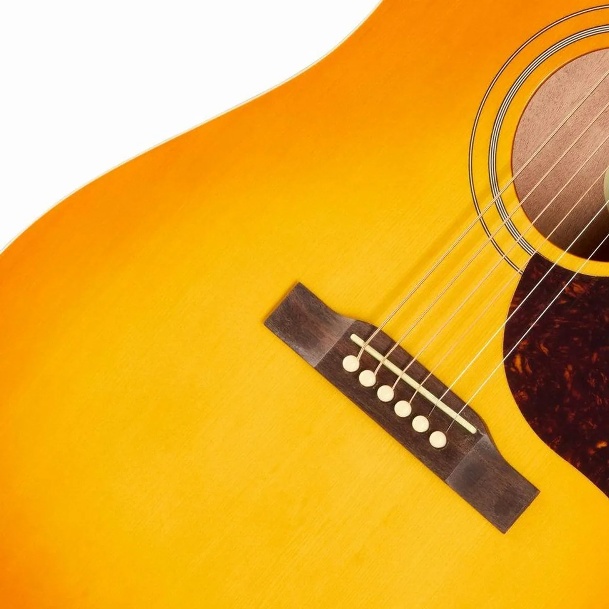 Epiphone Hummingbird Tribute Westerngitarre, kraftvoller Klang, elegantes Design, Dreadnought-Format 5