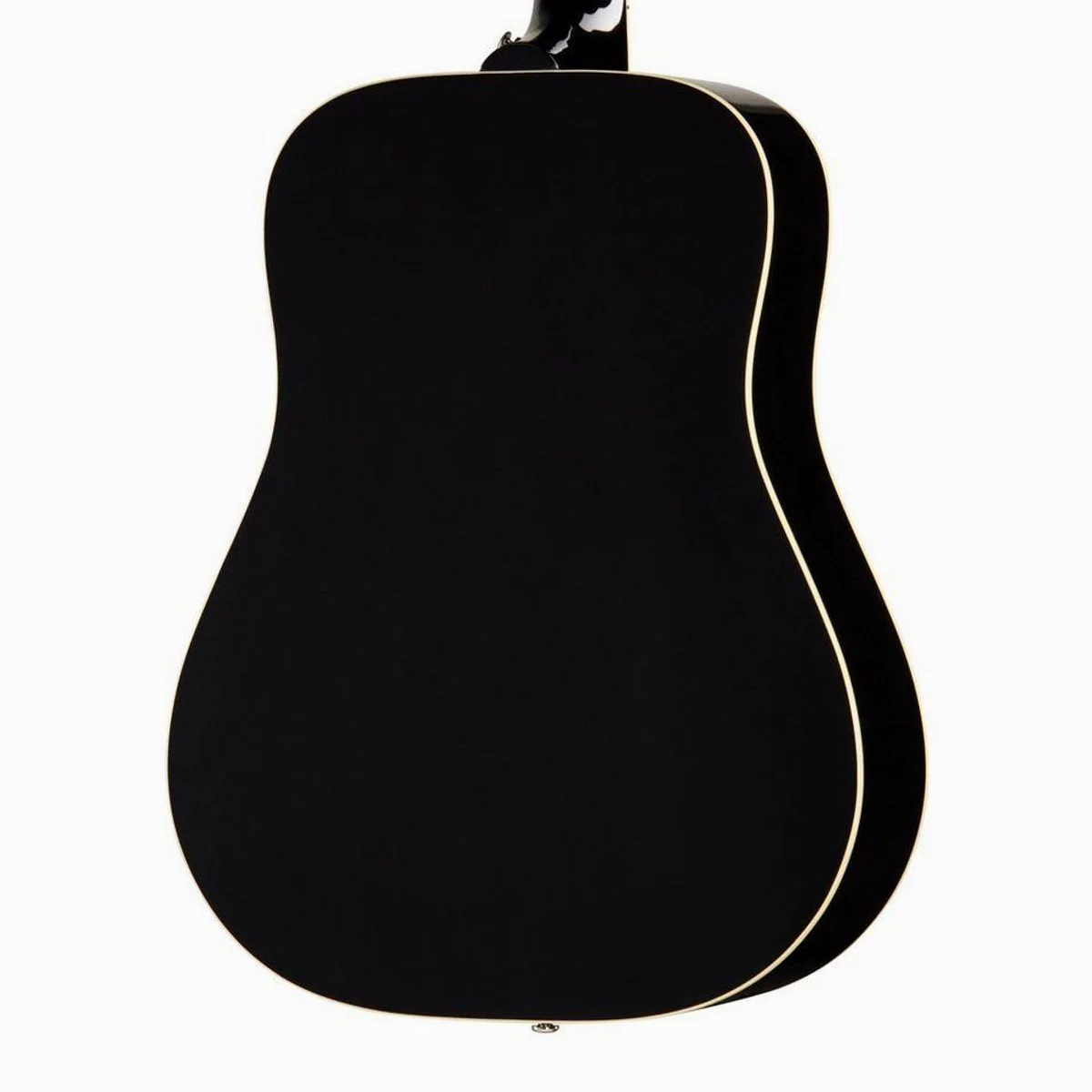 Epiphone Hummingbird Tribute Ebony, Dreadnought-Gitarre, warmer Sound, elegantes Design 4