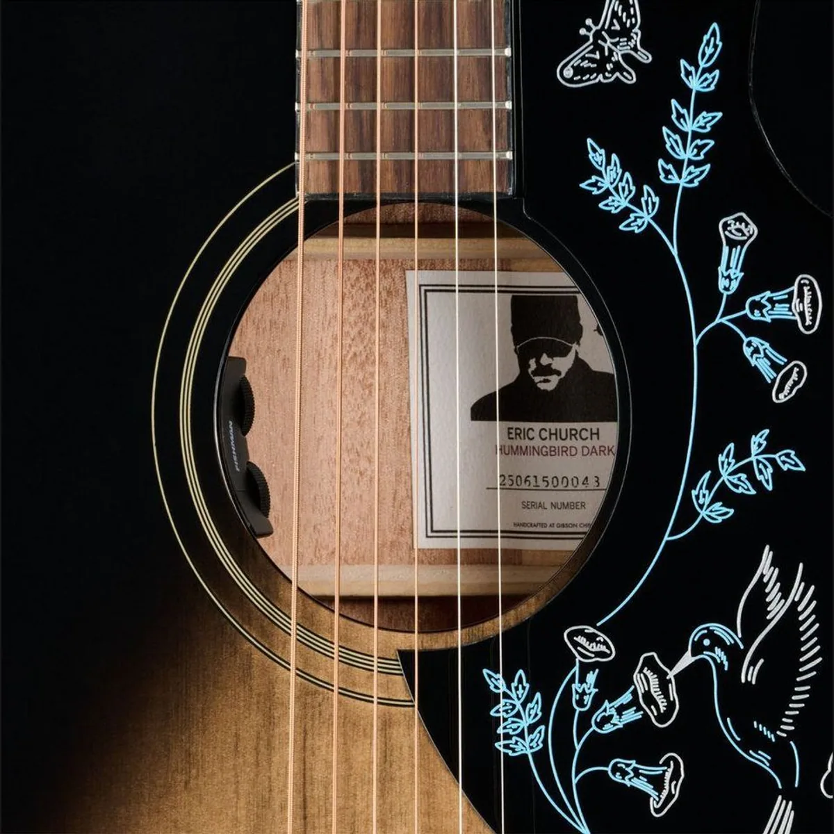 Epiphone Eric Church Hummingbird Westerngitarre, Dreadnought, Fishman Tonabnehmer 5