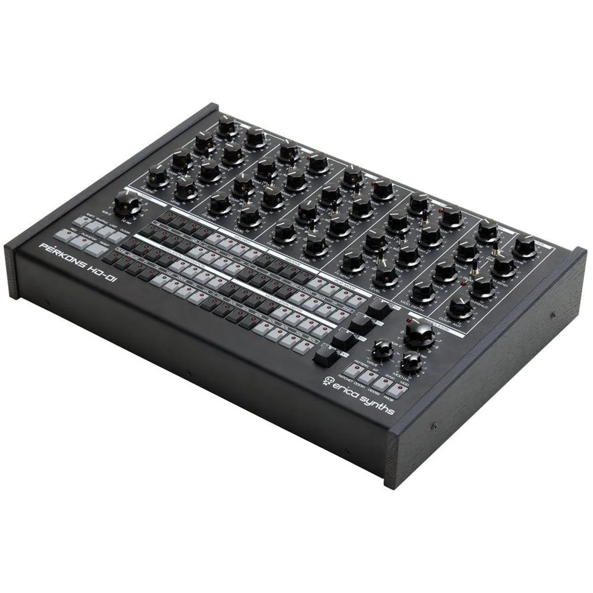 Erica Synths Pérkons HD-01, hybride Klangerzeugung, 64 Drumkits, umfassende MIDI-Funktionen 4