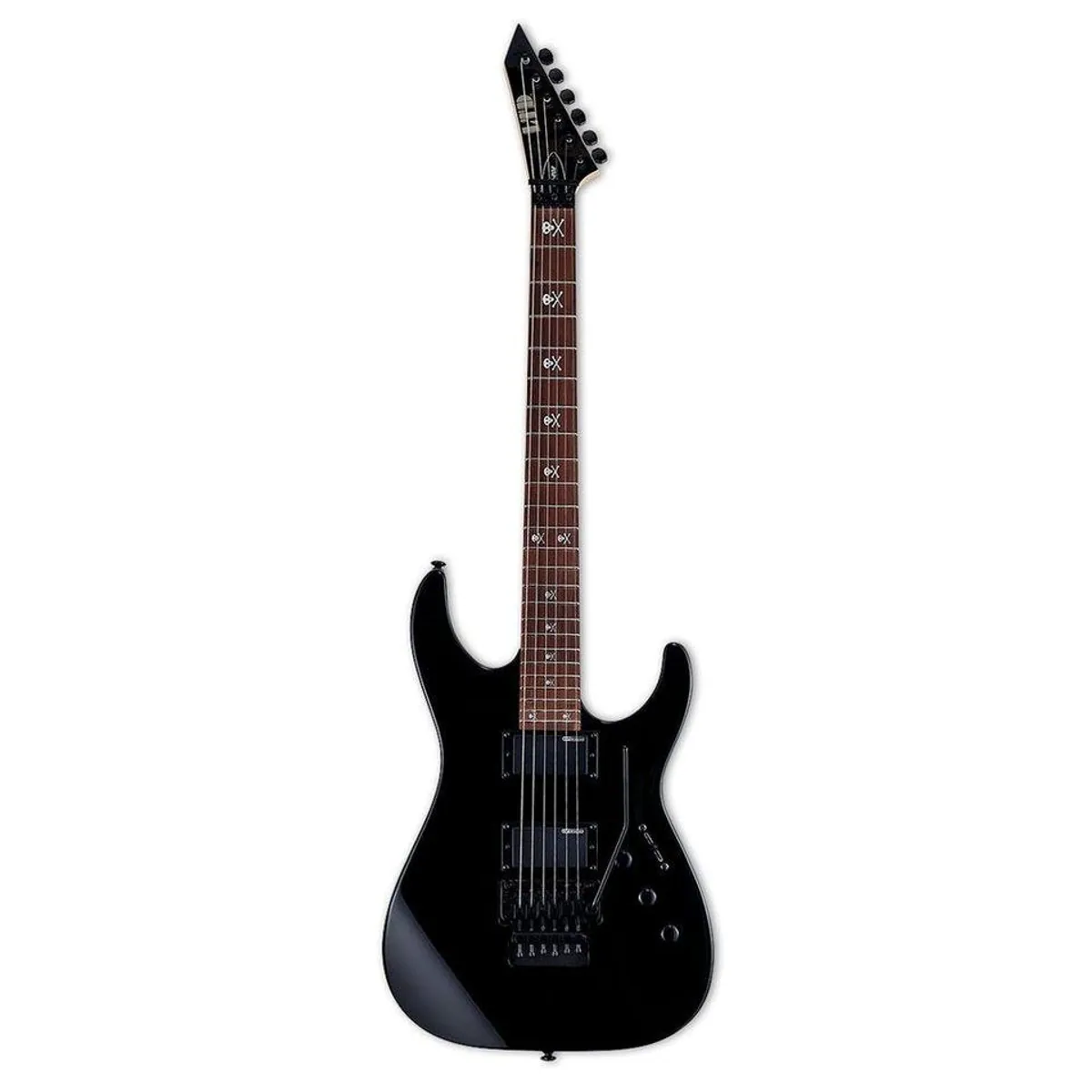 ESP LTD KH-202 BLK E-Gitarre, Kirk Hammett Signature, vielseitig und spielerfreundlich
