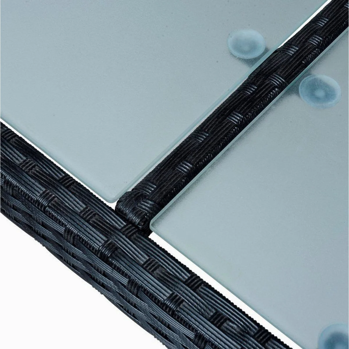 ESTEXO Sitzgruppe Poly-Rattan, 6 Personen, robust und stilvoll 3