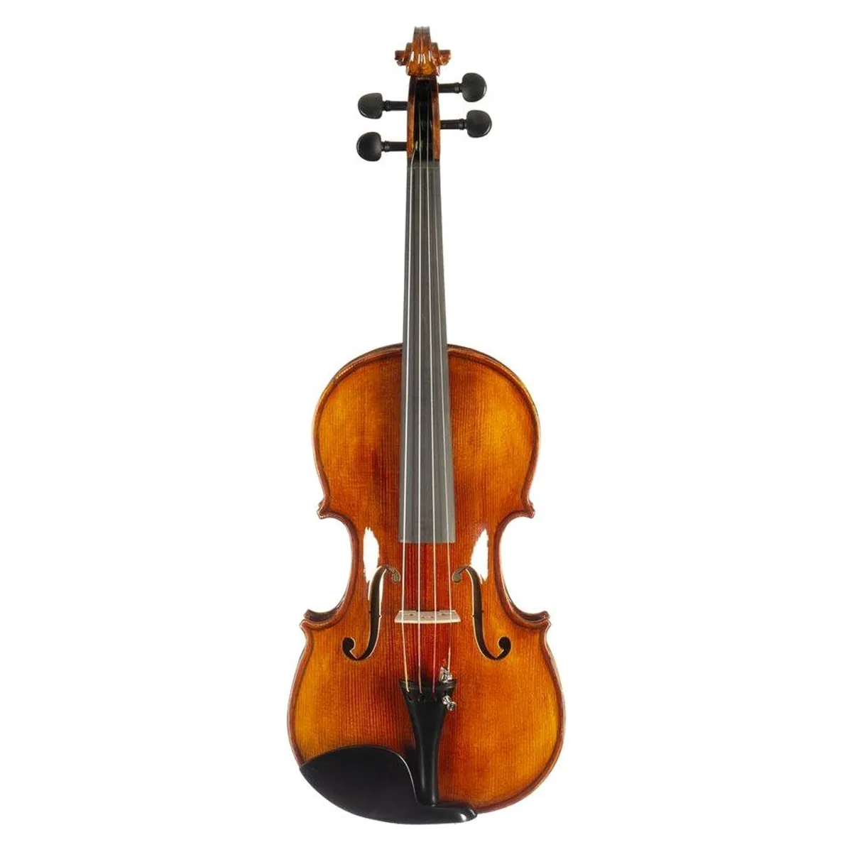 Fame FVN-118 Violine 4/4, vollmassiver Ahornkorpus, Ebenholz-Ausstattung, inkl. Etui