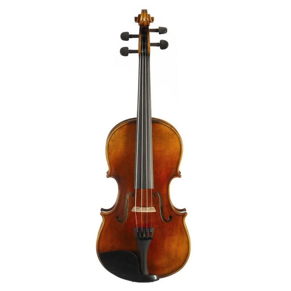Fame Handmade Series Violine Studente 4/4, handgefertigt, massives Holz, inkl. Etui und Bogen