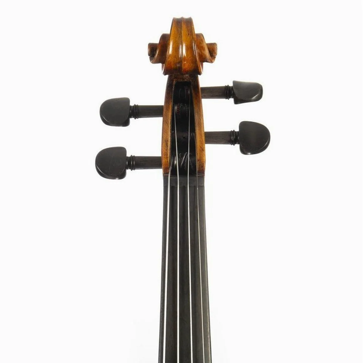 Fame Handmade Series Violine Studente 4/4, handgefertigt, massives Holz, inkl. Etui und Bogen 5