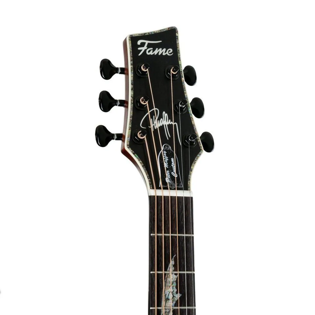 FAME Peter Maffay Dragon Signature Westerngitarre, Grand Auditorium, Elektroakustisch, Inlay-Details 4