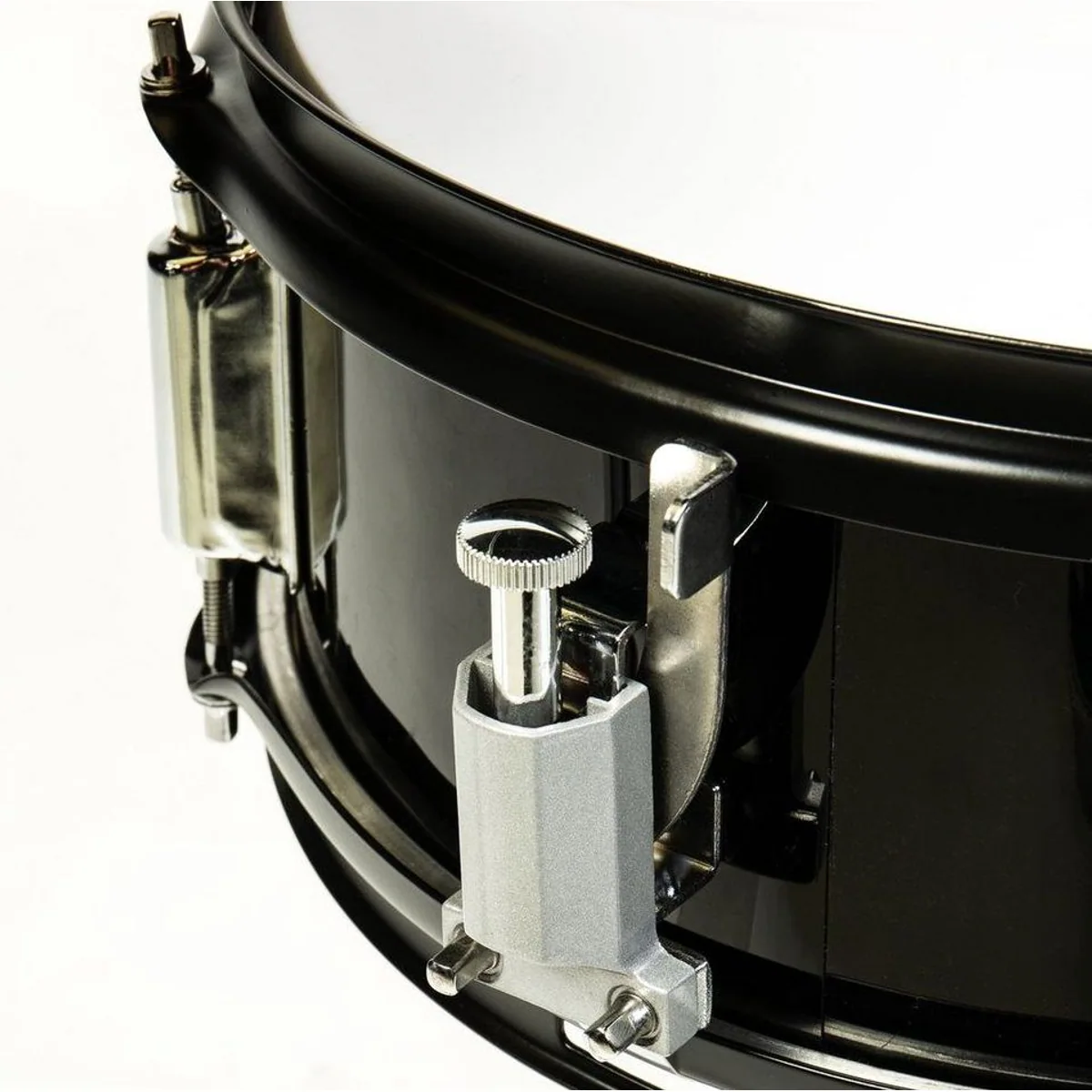 FAME Luis Junior Drumset, 5-teiliges Kinderschlagzeug, einstellbare Sitzhöhe, Schwarz 4