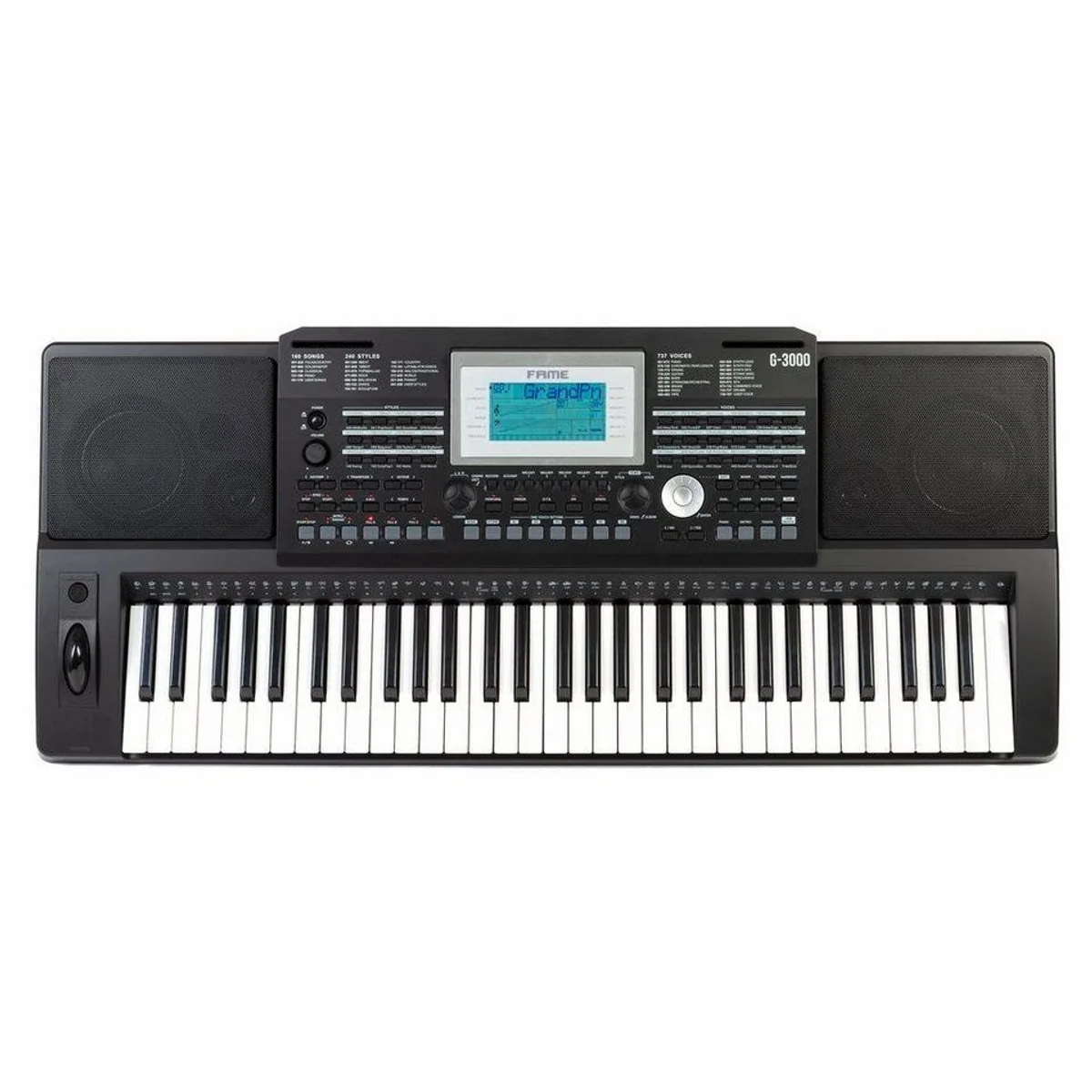 FAME G-3000 Homekeyboard, 61 Tasten, 737 Sounds, 240 Styles