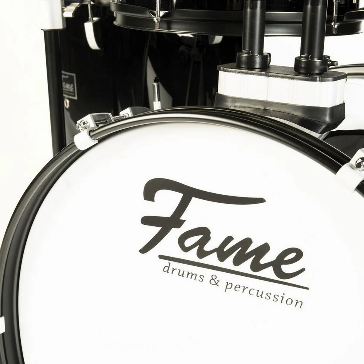 FAME FS22B First Step Rock Set, Komplettes Drum-Set, Hochwertiges Mischholz, Inklusive Hardware und Becken 3