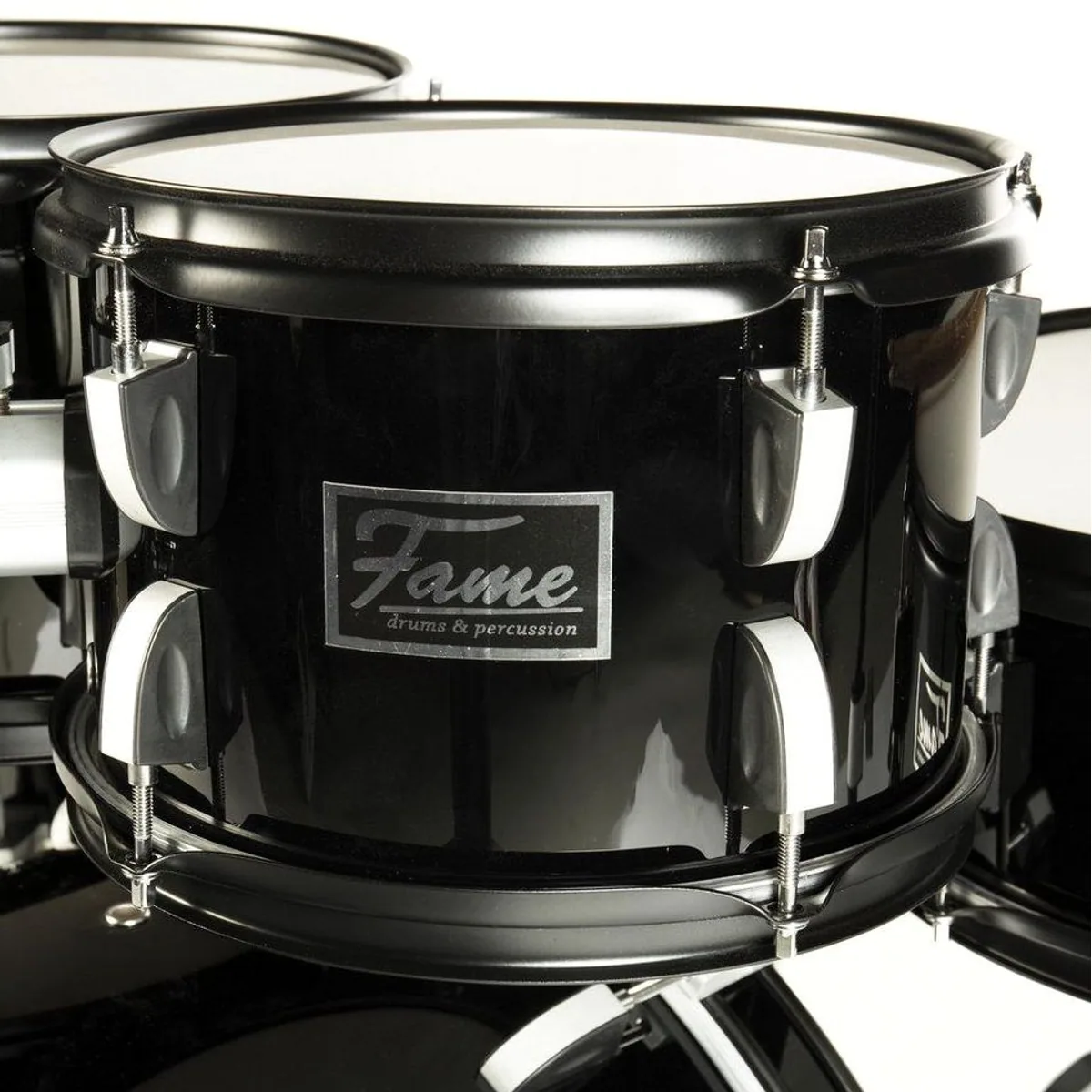FAME FS22B First Step Rock Set, Komplettes Drum-Set, Hochwertiges Mischholz, Inklusive Hardware und Becken 4