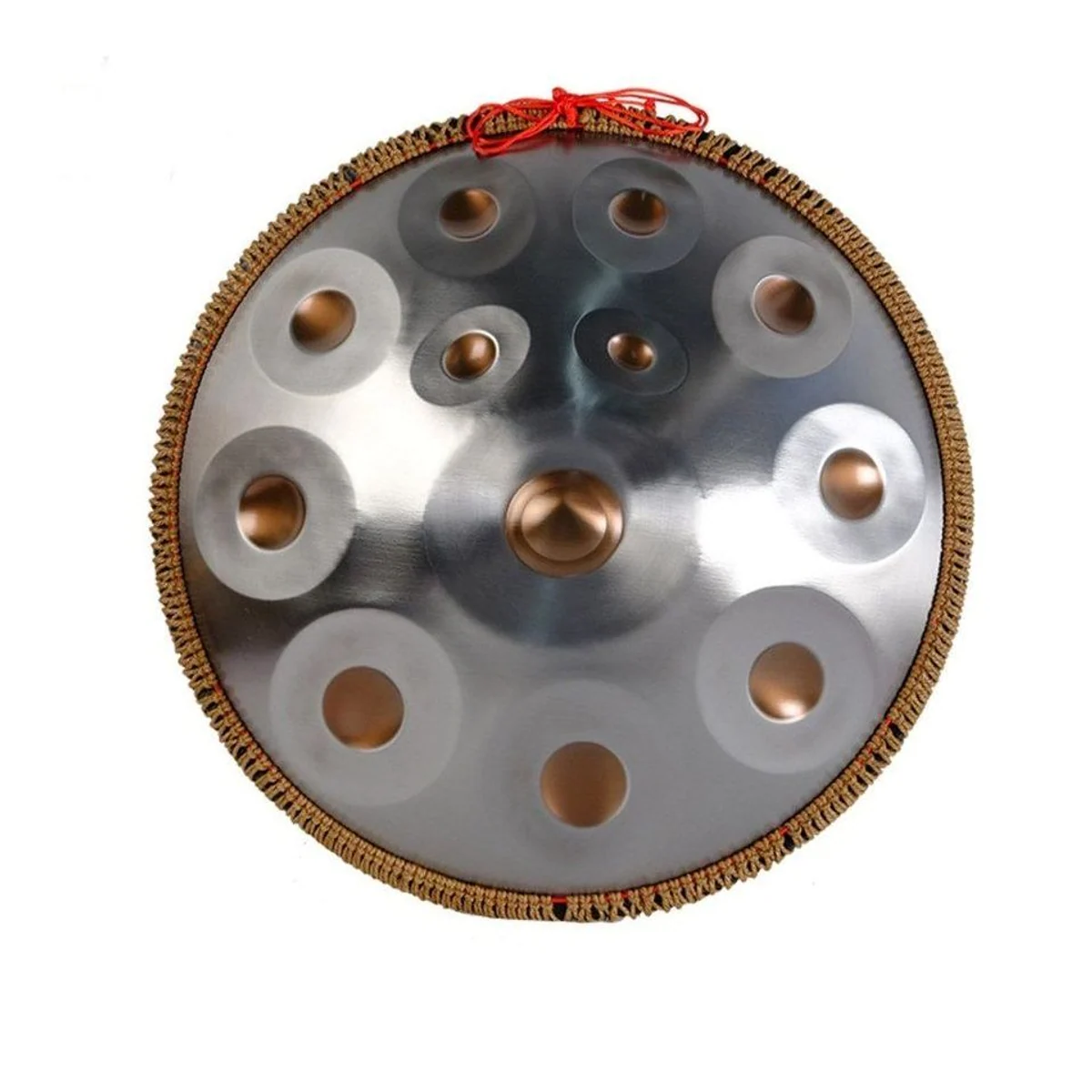FANNOU Handpan Stahltrommel 10 Töne, handgehämmert, vielseitig einsetzbar